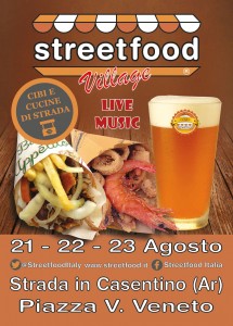 streetfood village strada in casentino